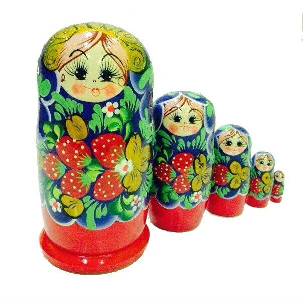 Матрешка Деревянная