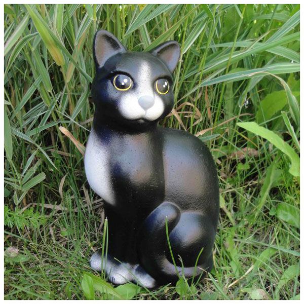 Кот черный 27 см. ТСМ