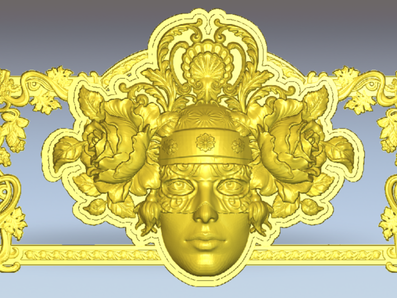Model STL "Весна" для ЧПУ